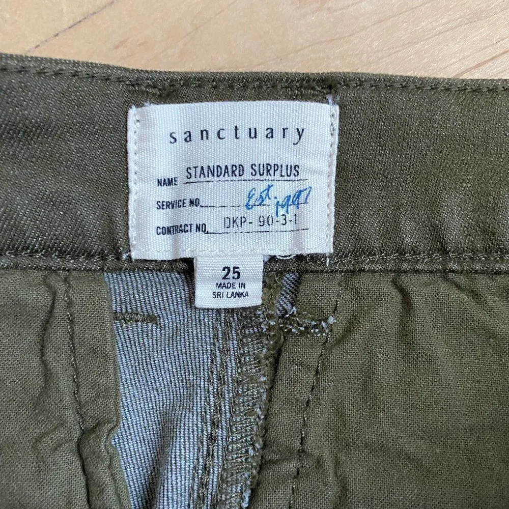 Sanctuary "Palmer cigarette" chino pants NEW - Picture 6 of 8